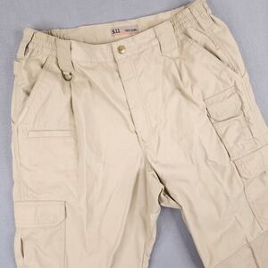 5.11 Tactical Cargo Pants Mens 36x34 Tan Ripstop 74273 Gorpcore Utility Outdoor